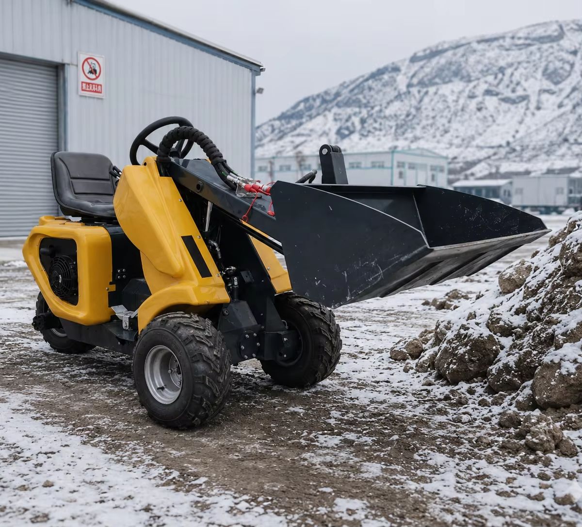CE 인증 소형 3륜 로더 유로 5 유압식 스키드 스티 - Heavy Equipment Jobs 리뷰 및 가격